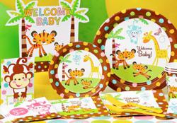 Fisher Price jungle animals baby shower kit.